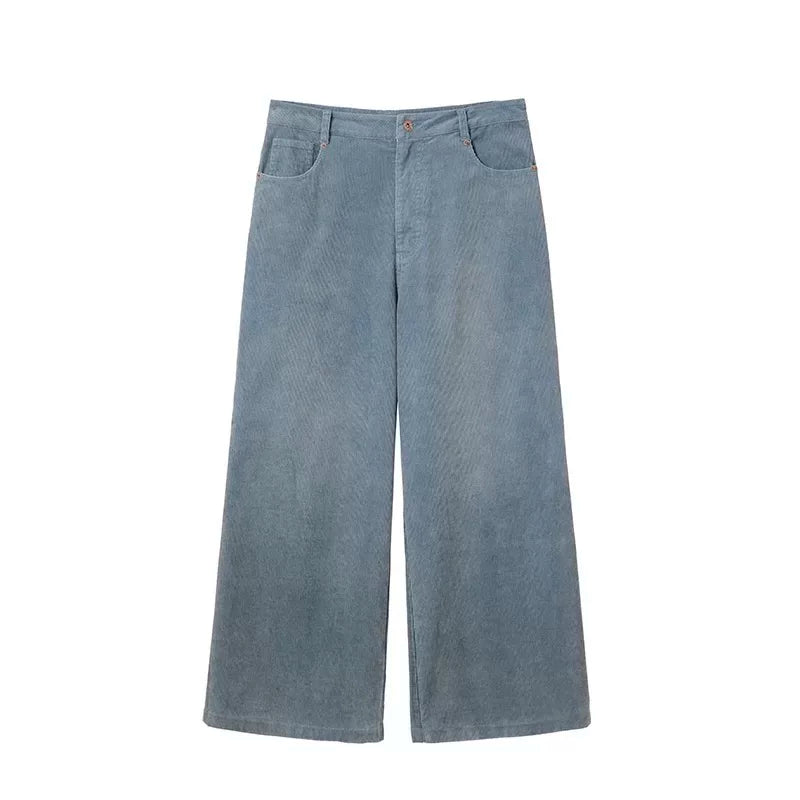 5941595376489,5941595376493,5941595376497,5941595376501, Corduroy Baggy Slimming Water Pants