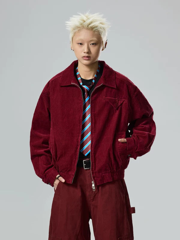 Corduroy Harrington Work Jacket 1