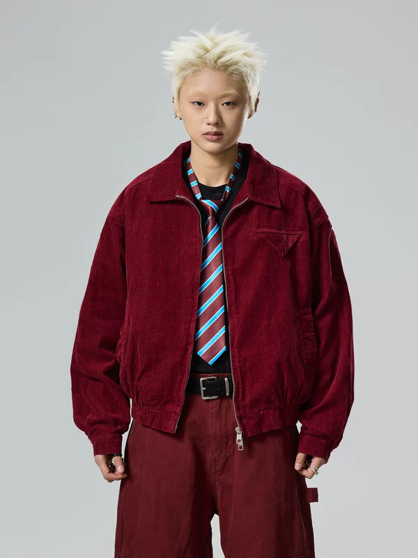 Corduroy Harrington Work Jacket 3