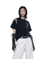 Cotton Graphic Print Street T-Shirt 2