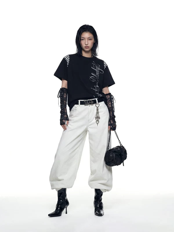 Cotton Graphic Print Street T-Shirt 3