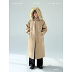 Cotton Long Oversized Padded Parka Coat 1