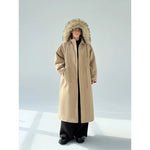 Cotton Long Oversized Padded Parka Coat 2
