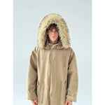 Cotton Long Oversized Padded Parka Coat 3