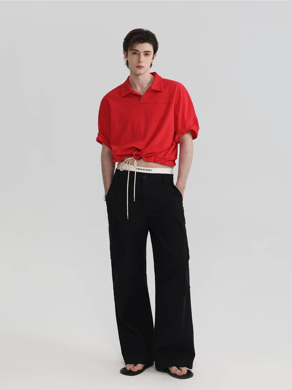 Cotton Loose Fit Cargo Pants 3