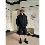 Cotton-Padded Jacket and Shorts Suit Set 1