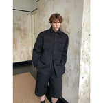 Cotton-Padded Jacket and Shorts Suit Set 4