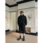 Cotton-Padded Jacket and Shorts Suit Set 5