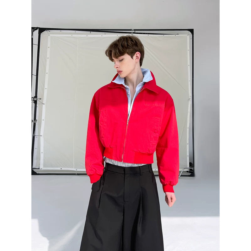 Cotton Retro Cropped Barn-Style Jacket 5