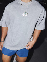 Cotton Shell Print Loose T-Shirt 3