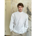 Crew Neck Long Sleeve Pullover Shirt 1