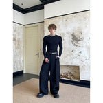 Crew Neck Rhinestone Collar Long Sleeve T-Shirt 2