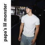 6092901603645,6092901603646,6092901603647, Crew Neck Slim Fit T-Shirt