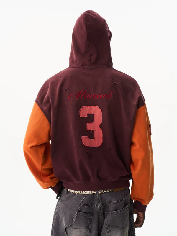 Cross Horse Graphic Zip Hoodie Cardigan 5