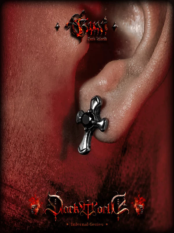 Cross Stud Earrings 4