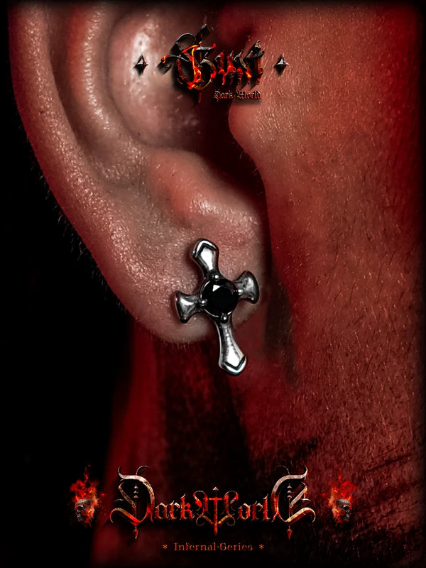 Cross Stud Earrings 5