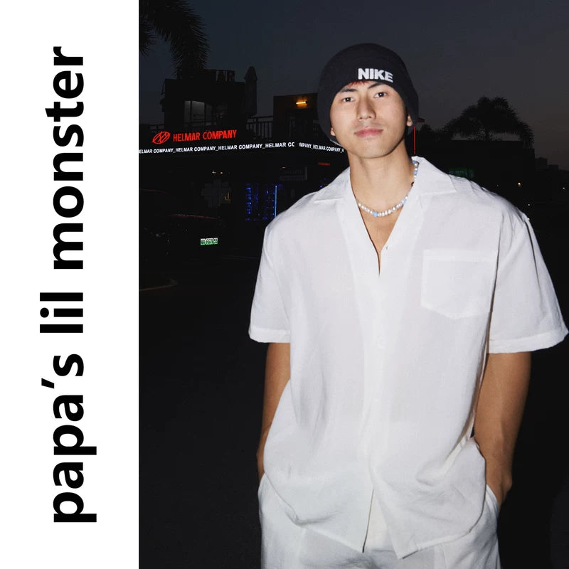 6243784379952,6243784379954,6243784379956,6243784379958, Cuban Collar Shirt and Shorts Set