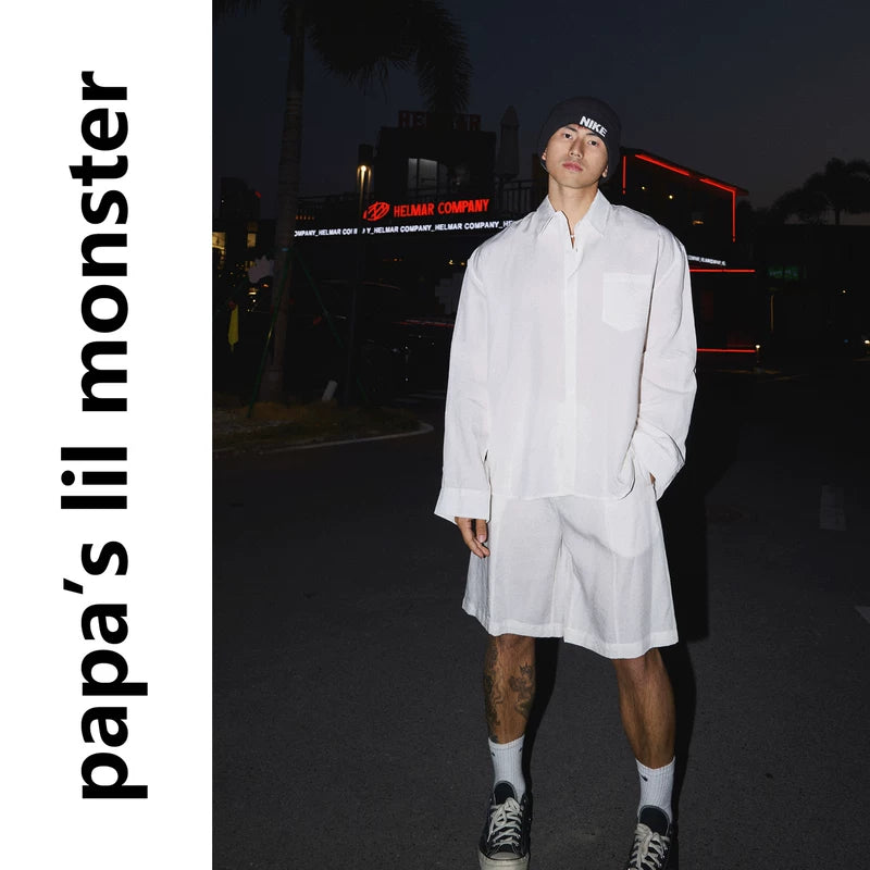 6248825234469,6248825234470,6248825234471,6248825234472, Cuban Collar Shirt and Shorts Set