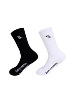 Custom Letter Embroidery Mid-Calf Cotton Socks 1