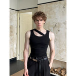 Cutout Ribbon Detail Fitted Vest 2