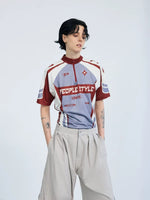 Cycling-Inspired Quick-Dry Colorblock T-Shirt 1