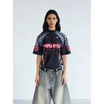 5257819519613,5257819519614,5257819519615, Cycling-Inspired Quick-Dry Colorblock T-Shirt
