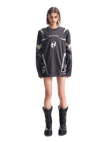 Deconstructed Camouflage Mesh Panel Pullover 3
