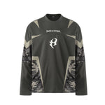 5526777865059,5526777865060,5526777865061, Deconstructed Camouflage Mesh Panel Pullover