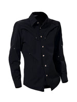 Deconstructed Design Long Sleeve Shirt 5