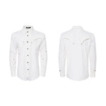 6034624940628,6034624940629,6034624940630,6034624940631, Deconstructed Design Long Sleeve Shirt