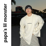 6305212635454,6305212635455,6305212635456, Deconstructed Irregular Cut Crew Neck Sweater
