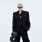 5303527794268,5303527794269,5303527794270,5303527794271, Deconstructed Padded Shoulder Suit with Pants