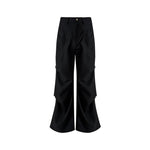 5939987251000,5774698781001,5774698781002,5774698781003, Deconstructed Patchwork Straight-Leg Pants