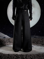 Deconstructed Patchwork Wide Leg Denim Pants 3