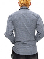 Deconstructed Plaid Loose Fit Shirt 5