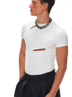 Deconstructed Slim Fit Short Sleeve T-Shirt 4