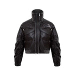 5792230579606,5792230579607,5792230579608, Deconstructed Stand Collar Padded Jacket