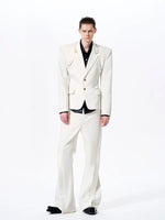 Deconstructed Studded Suit Jacket and Pants 4