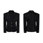 6027105333855,6027105333856,6027105333857,6027105333858, Deconstructed Studded Suit Jacket and Pants