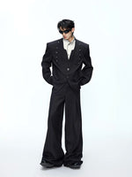 Deconstructed Tailored Suit Set With Pants 1