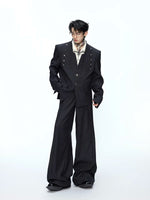 Deconstructed Tailored Suit Set With Pants 2