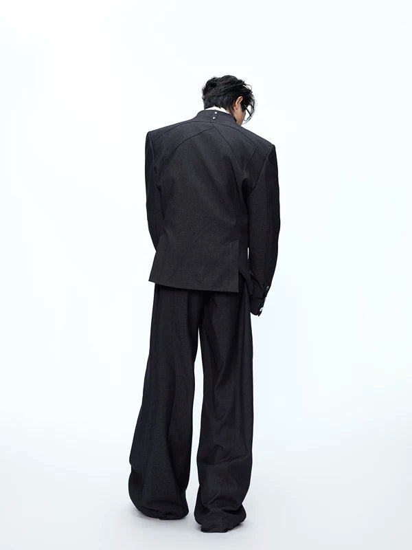 Deconstructed Tailored Suit Set With Pants 4