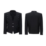 6075152775114,6075152775115,6075152775116,6075152775117, Deconstructed Tailored Suit Set With Pants