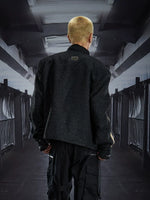 Deconstructed Zip-Up Padded Knit Jacket 3