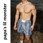 5534061781553,5534061781554,5534061781555,5534061781556, Denim Print Shirt and Shorts Set