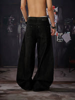 Detachable Chain Wide-Leg Pants 5