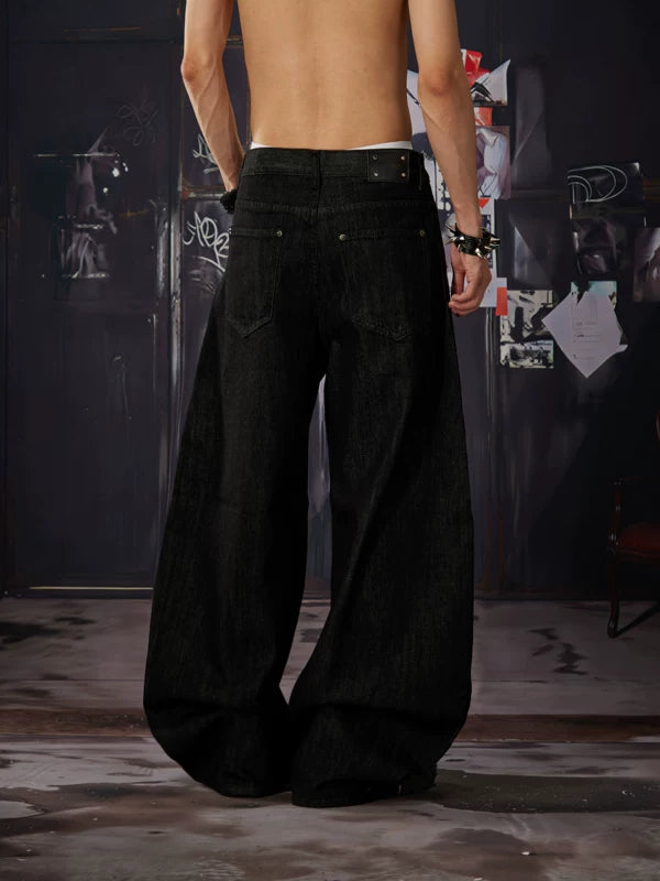 Detachable Chain Wide-Leg Pants 5