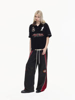 Detachable Fur Collar Soccer Polo Shirt 4
