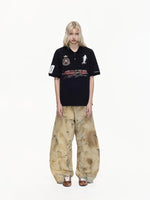 Detachable Fur Collar Soccer Polo Shirt 5