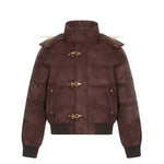 5987479472193,5987479472194,5987479472195, Detachable Hood Suede Stand Collar Jacket
